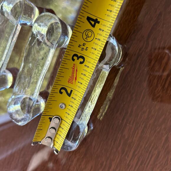 Vintage Clear Glass Knife Rest Set of 3 - Picture 11 of 11